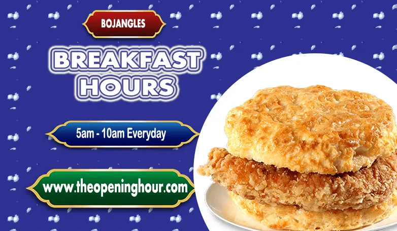 Bojangles breakfast hours menu 2023