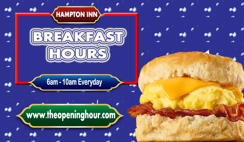 hampton inn complimentary breakfast