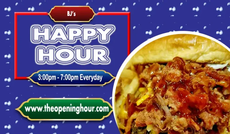 BJ’s Happy Hour Deals and Offers with Prices Guide