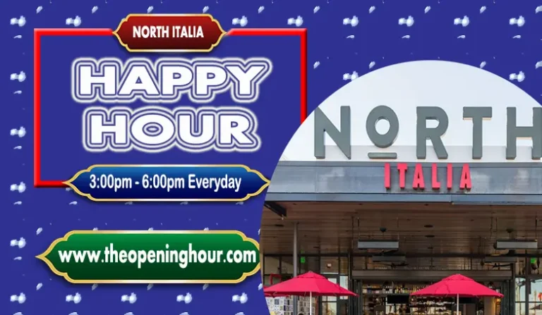 North Italia Happy Hour Time, Menu and Prices Guide