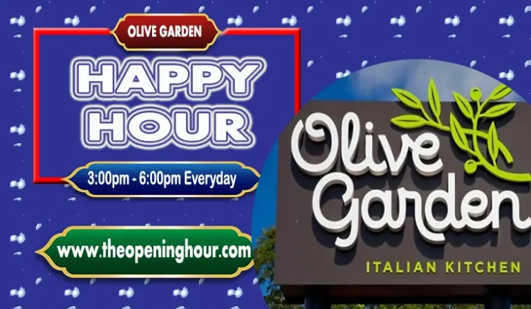 Olive Garden Happy Hour Menu, Drinks, and Prices Guide