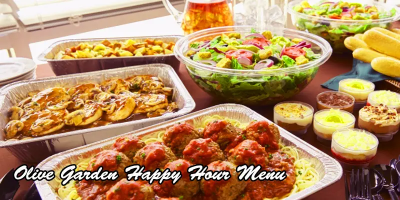 Olive Garden Happy Hour Menu 2023