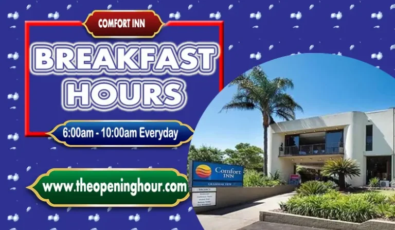 Comfort Inn Breakfast Hours, Menu & Prices Ultimate Guide