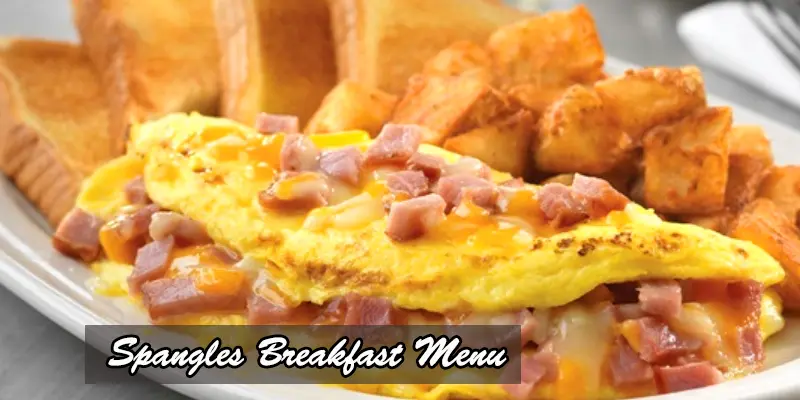 Spangles breakfast menu 2023