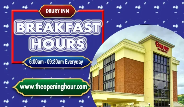 Drury Inn Breakfast Hours, Menu & Prices Ultimate Guide