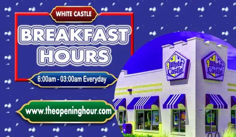 White Castle Breakfast Hours, Menu and Prices [Updated]