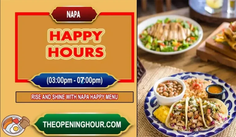 Napa Kitchen & Bar happy hour