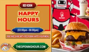 Red Robin happy hour